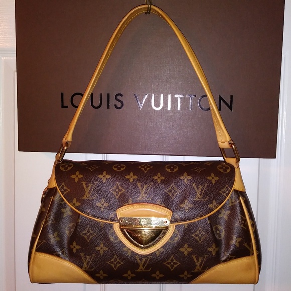 LOUIS VUITTON Monogram Beverly MM "EUC" - Picture 1 of 8